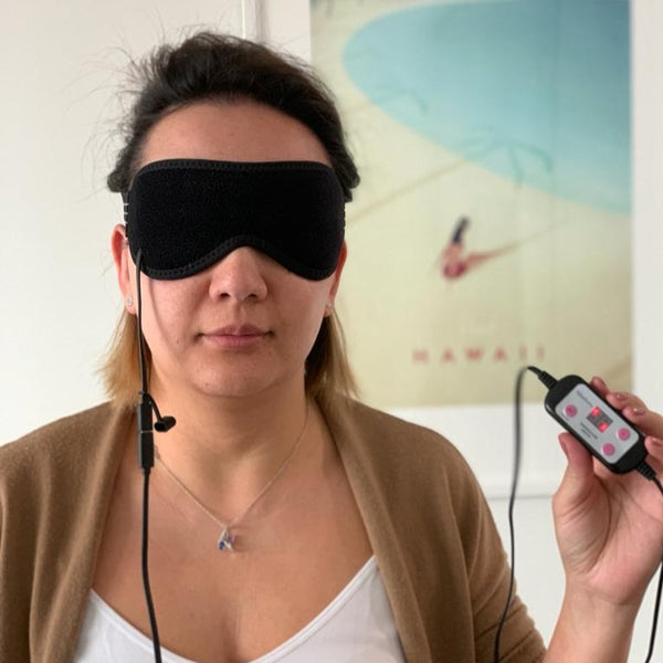Infrared Eye Warmer (Powered Heating Pad) + Lid Cleanser